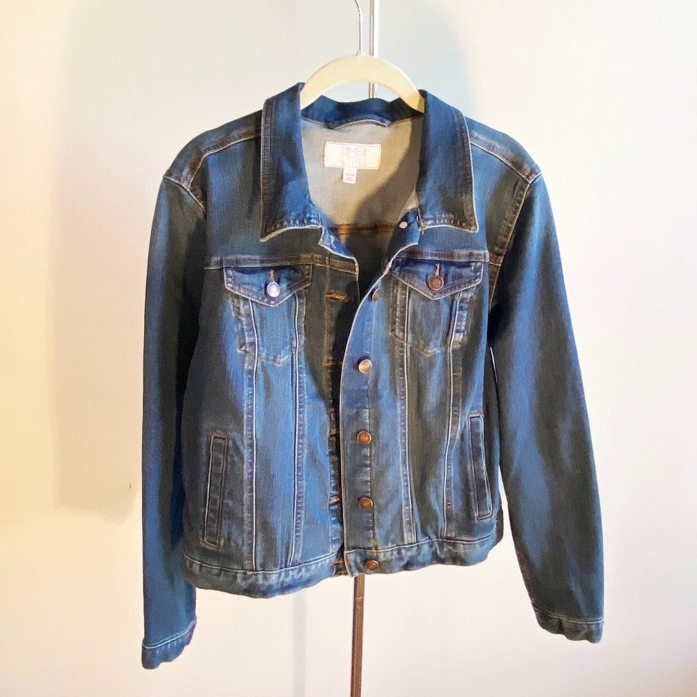 Classic Denim Jacket, Perfect Condition - image 1